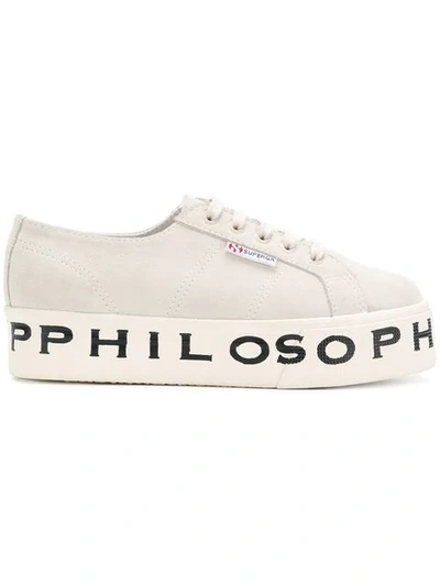 Philosophy Di Lorenzo Serafini Superga X Philosophy Sneakers In White