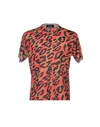 Dsquared2 T-shirts In Red