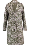 ROBERT RODRIGUEZ Embroidered linen-blend coat,US 4772211933645528