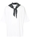WOOYOUNGMI bandana collar T-shirt,W181TS0912641476