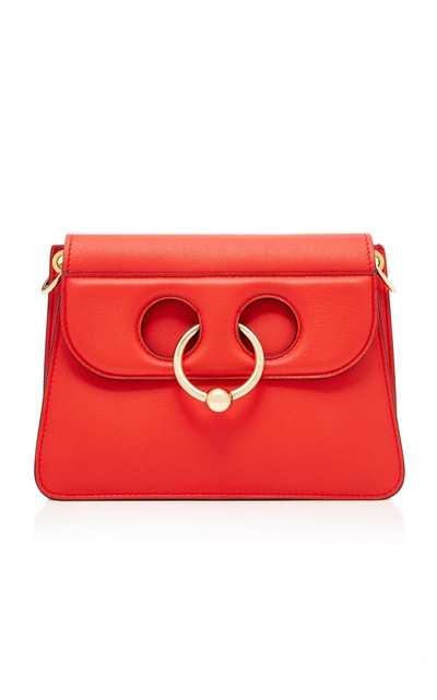 Jw Anderson Mini Pierce Leather Shoulder Bag In Nocolor