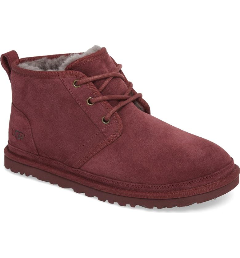 ugg neumel burgundy