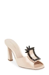 STUART WEITZMAN RADIANCE EMBELLISHED D'ORSAY SANDAL,RADIANCE