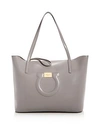 FERRAGAMO GANCIO CITY TOTE,0691322