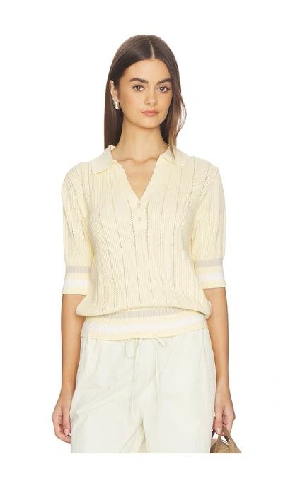 Alp N Rock Ciri Polo In Soft Yellow