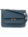 Marni Small Trunk Shoulder Bag In Blue
