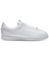 NIKE MEN'S CORTEZ BASIC LEATHER CASUAL SNEAKERS FROM FINISH LINE