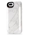 LUMEE Duo LED Lighting White Marble iPhone iPhone 6 Plus, 7 Plus, 8 Plus Case