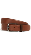 TED BAKER CUBES LEATHER BELT