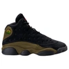 NIKE MEN'S AIR JORDAN RETRO 13 BASKETBALL SHOES IN BLACK SIZE 9.5 LEATHER/SUEDE,2343541