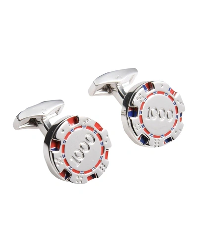 Tateossian Cufflinks And Tie Clips In Silver