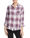 RAILS HUNTER PLAID BUTTON-DOWN SHIRT,200-766-215