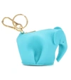 LOEWE ELEPHANT LEATHER POUCH,P00302478