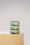 OLYMPIA LE-TAN IT'S ALL OVER! BOX CLUTCH,RE18BBC014/ALMOND GREEN