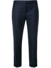THOM BROWNE CROPPED TAILORED TROUSERS,FTC025A0062612622206