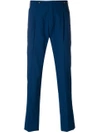 Pt01 Preppy Trousers In Blue