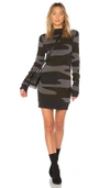 PAM & GELA BONDAGE SWEATER DRESS,CC9211