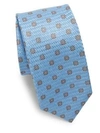 ISAIA Flower Medallion Silk Tie