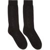 VERSACE Black Logo Socks,ICZ0005 IK0129