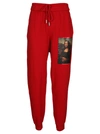 OFF-WHITE OFF-WHITE MONALISA PRINT TRACK PANTS,OMCH007S180030962088