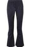 MOTHER OF PEARL WOMAN FAUX-PEARL CADY FLARED PANTS NAVY,US 4772211933422380