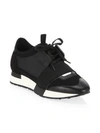 BALENCIAGA Leather Low-Top Sneakers