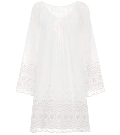 Athena Procopiou Sunday Morning Cotton Dress In White
