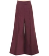 ROKSANDA Wool and silk wide-leg trousers,P00298167