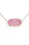 KENDRA SCOTT ELISA PENDANT NECKLACE,N5067GUN