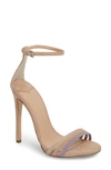 Tony Bianco Aroma Strappy Sandal In Blush Suede