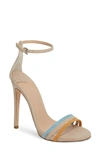 Tony Bianco Aroma Strappy Sandal In Ochre Suede