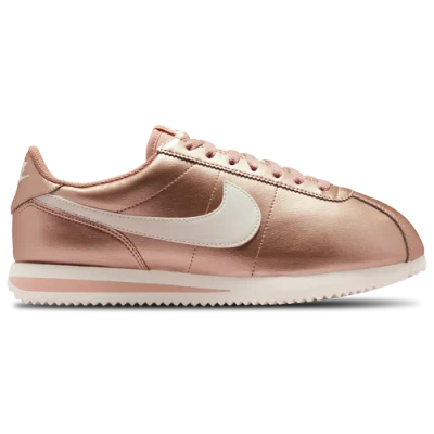Nike Womens  Rose Gold Cortez In Sail/sail/sail