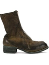 Guidi Zip In Green