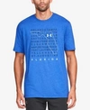 UNDER ARMOUR MEN'S CHARGED COTTON GRAPHIC-PRINT T-SHIRT