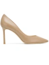 JIMMY CHOO Romy 85 pointed toe pumps,ROMY85KID12551189