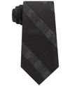 CALVIN KLEIN MEN'S CLOUD STRIPE SILK TIE