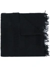 ISSEY MIYAKE CLASSIC FRINGED SCARF,ME86AD00112618969