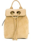 JW ANDERSON PIERCE LEATHER FLAP BACKPACK,HB51WR1812291843