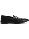 GUCCI LEATHER LOAFER WITH WOLF,501020DLC00100012636635