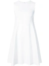 OSCAR DE LA RENTA OSCAR DE LA RENTA SLEEVELESS SHIFT DRESS - WHITE,18SN231STWIVR12593618