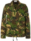 FAITH CONNEXION CAMOUFLAGE PRINT JACKET,M1207T0000212650916