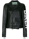 OFF-WHITE OFF-WHITE BIKER JACKET - BLACK,OWJG002R18779022100112659814