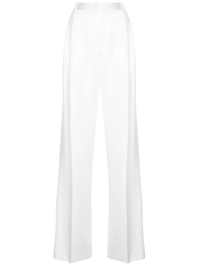 Givenchy White Side Stripe Tailored Trousers