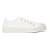 SPALWART SPALWART WHITE CANVAS SPECIAL LOW SNEAKERS,34030010000