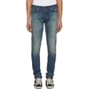 John Elliott The Cast 2 Jeans In Blue Denim