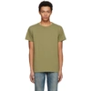 JOHN ELLIOTT Green Classic Crewneck T-Shirt,A101M15163A