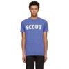 DSQUARED2 Blue 'Scout' Long Cool T-Shirt,S74GD0384 S20694
