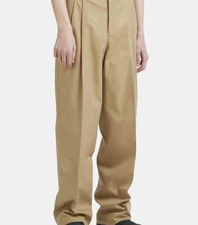 Raf Simons Chino Trousers In Beige