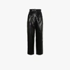 PHILOSOPHY DI LORENZO SERAFINI PHILOSOPHY DI LORENZO SERAFINI COATED LINEN CROPPED TROUSERS,A0304072412477757