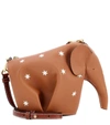 LOEWE ELEPHANT MINI LEATHER SHOULDER BAG,P00302440